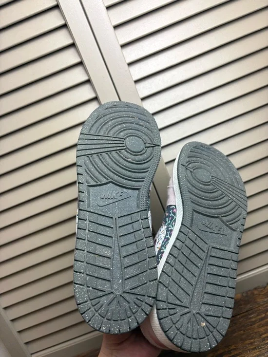 Nike Air Jordan 1 Low SE GS "Canvas Floral 7 Youth - Picture 9 of 10